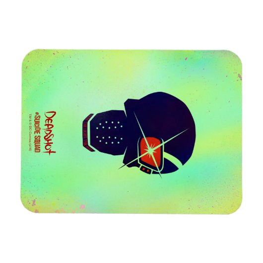 Suicide Squad | Pictogram van hoofd van dop Magneet (Horizontaal)