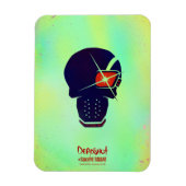 Suicide Squad | Pictogram van hoofd van dop Magneet (Verticaal)