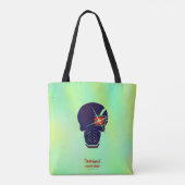 Suicide Squad | Pictogram van hoofd van dop Tote Bag (Achterkant)