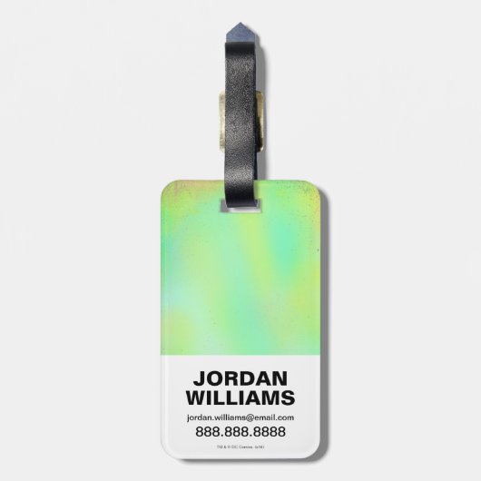 Suicide Squad | Pictogram van loopkopje Bagagelabel (Achterkant verticaal)