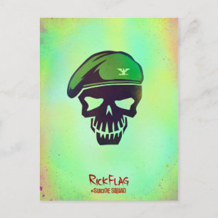 Suicide Squad   Pictogram van loopkopje Briefkaart