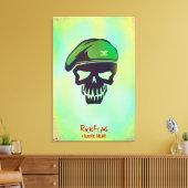 Suicide Squad | Pictogram van loopkopje Canvas Afdruk (Insitu (Woonkamer))