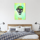 Suicide Squad | Pictogram van loopkopje Canvas Afdruk (Insitu (Slaapkamer))