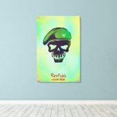 Suicide Squad | Pictogram van loopkopje Canvas Afdruk (Insitu (Houten vloer))