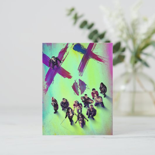 Suicide Squad | Poster groep Briefkaart (Staand voorkant)