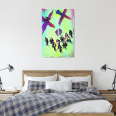 Suicide Squad | Poster groep Canvas Afdruk (Insitu (Slaapkamer))