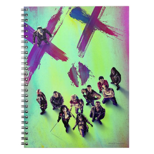 Suicide Squad | Poster groep Notitieboek (Voorkant)