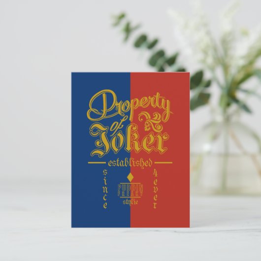 Suicide Squad | Puddin Freaky Briefkaart (Staand voorkant)