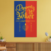 Suicide Squad | Puddin Freaky Canvas Afdruk (Insitu (Woonkamer))