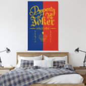 Suicide Squad | Puddin Freaky Canvas Afdruk (Insitu (Slaapkamer))