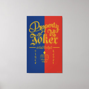 Suicide Squad   Puddin Freaky Canvas Afdruk