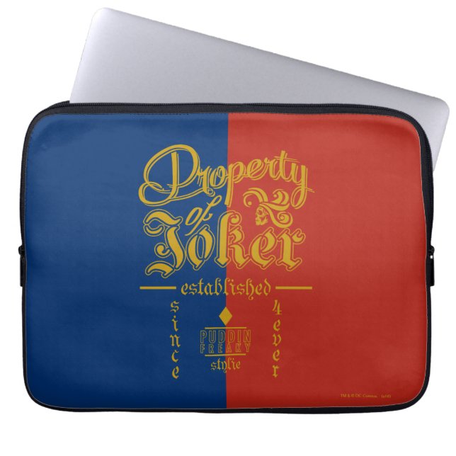 Suicide Squad | Puddin Freaky Laptop Sleeve (Voorkant)