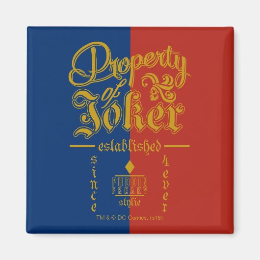 Suicide Squad | Puddin Freaky Magneet (Voorkant)