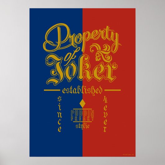 Suicide Squad | Puddin Freaky Poster (Voorkant)