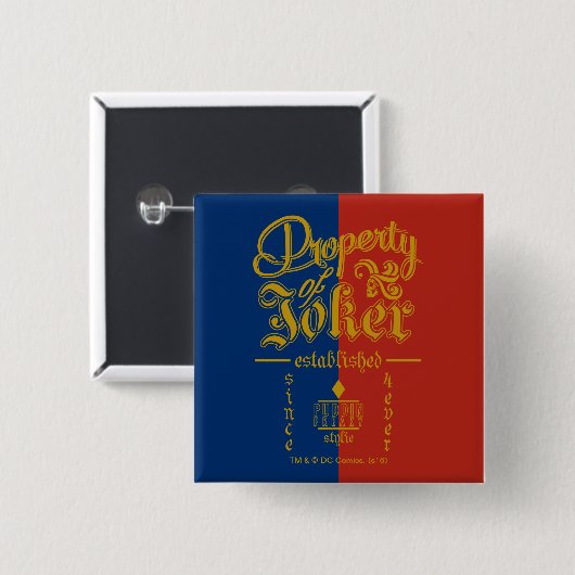 Suicide Squad | Puddin Freaky Vierkante Button 5,1 Cm (Voorkant /achterkant)