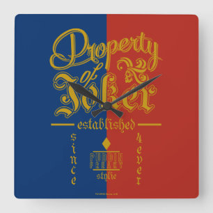 Suicide Squad   Puddin Freaky Vierkante Klok