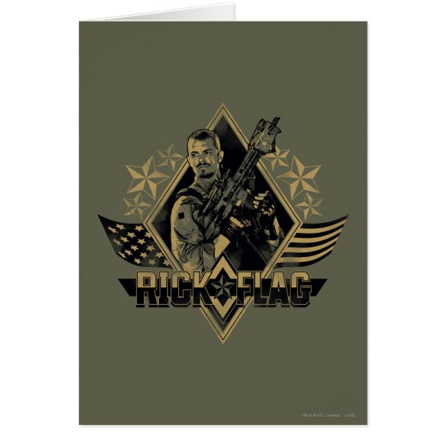Suicide Squad | Rick Flag Badge (Voorkant)