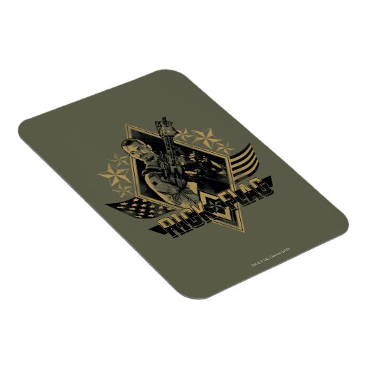 Suicide Squad | Rick Flag Badge Magneet (Rechterzijde)