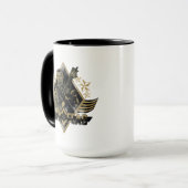 Suicide Squad | Rick Flag Badge Mok (Voorkant links)