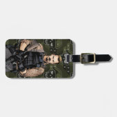 Suicide Squad | Rick Flag Comic Book Art Bagagelabel (Voorkant horizontaal)