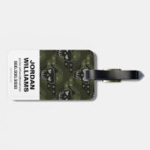 Suicide Squad | Rick Flag Comic Book Art Bagagelabel (Achterkant horizontaal)