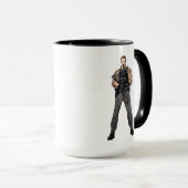 Suicide Squad | Rick Flag Comic Book Art Mok (Voorkant rechts)