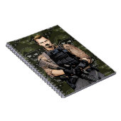 Suicide Squad | Rick Flag Comic Book Art Notitieboek (Rechterzijde)