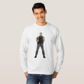 Suicide Squad | Rick Flag Comic Book Art T-shirt (Voorkant volledig)