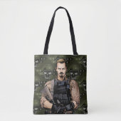 Suicide Squad | Rick Flag Comic Book Art Tote Bag (Voorkant)