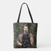 Suicide Squad | Rick Flag Comic Book Art Tote Bag (Achterkant)