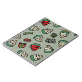 Suicide Squad | Rick Flag Emoji Patroon Notitieboek (Linkerzijde)