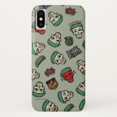 Suicide Squad | Rick Flag Emoji Pattern Case-Mate iPhone Case (Achterkant)