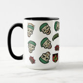 Suicide Squad | Rick Flag Emoji Pattern Mok (Links)