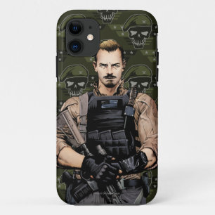 Suicide Squad Rick Flag stripboek kunst Case-Mate iPhone Case
