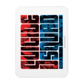 Suicide Squad | Rode en blauwe Logo Magneet (Verticaal)