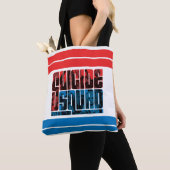 Suicide Squad | Rode en blauwe Logo Tote Bag (Dichtbij)