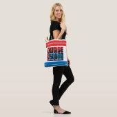 Suicide Squad | Rode en blauwe Logo Tote Bag (Op model)