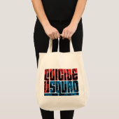 Suicide Squad | Rode en blauwe Logo Tote Bag (Voorkant (product))