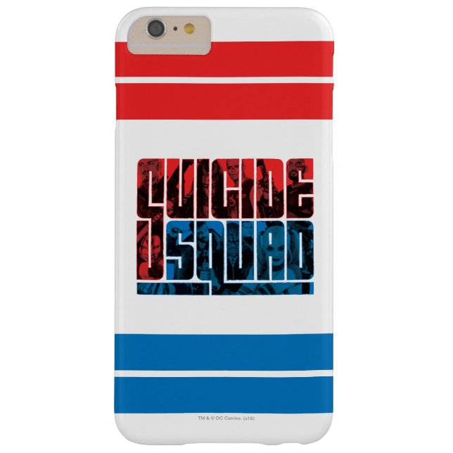 Suicide Squad | Rood en blauw Logo Case-Mate iPhone Case (Achterkant)