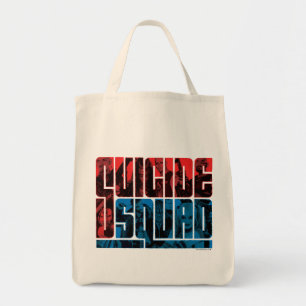 Suicide Squad Rood en blauw Logo Tote Bag