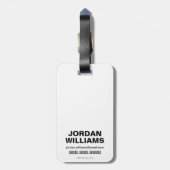 Suicide Squad | Schuilpatroon Bagagelabel (Achterkant verticaal)