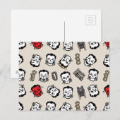 Suicide Squad | Slipknot Emoji Pattern Briefkaart (Voorkant / Achterkant)