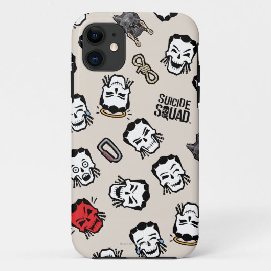Suicide Squad | Slipknot Emoji Pattern Case-Mate iPhone Case (Achterkant)