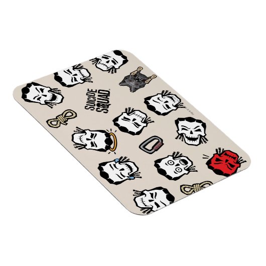 Suicide Squad | Slipknot Emoji Pattern Magneet (Rechterzijde)