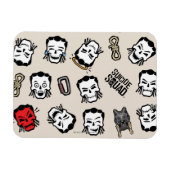 Suicide Squad | Slipknot Emoji Pattern Magneet (Horizontaal)