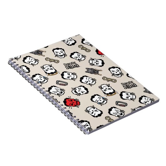 Suicide Squad | Slipknot Emoji Pattern Notitieboek (Rechterzijde)