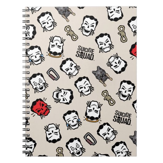 Suicide Squad | Slipknot Emoji Pattern Notitieboek (Voorkant)