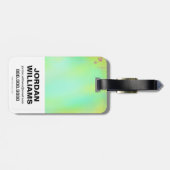 Suicide Squad | Slipknot Head-pictogram Bagagelabel (Achterkant horizontaal)