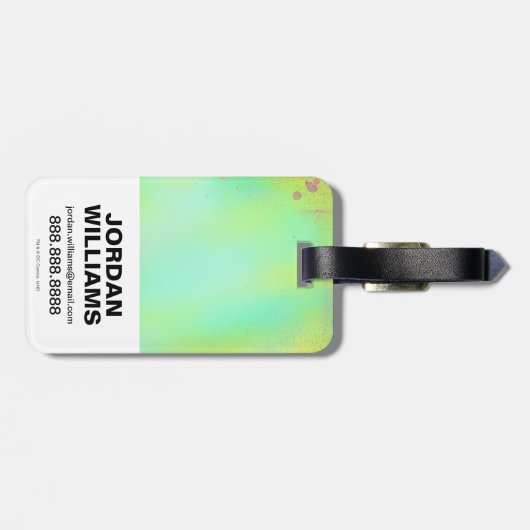 Suicide Squad | Slipknot Head-pictogram Bagagelabel (Achterkant horizontaal)