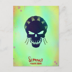 Suicide Squad   Slipknot Head-pictogram Briefkaart